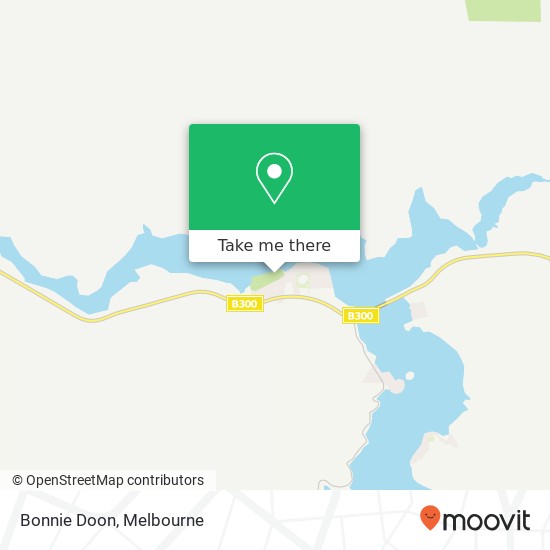 Bonnie Doon map