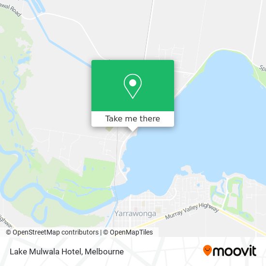 Lake Mulwala Hotel map