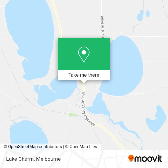 Mapa Lake Charm
