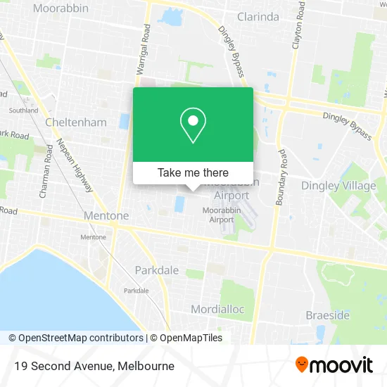 19 Second Avenue map