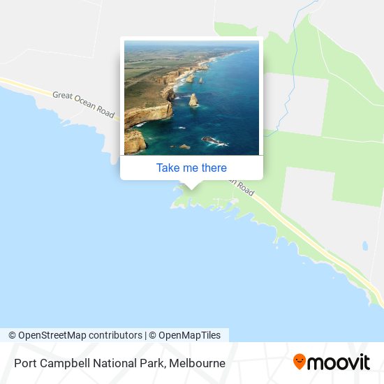 Port Campbell National Park map