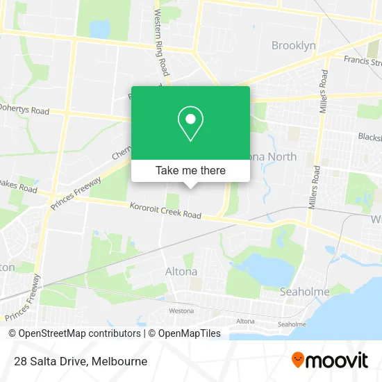 28 Salta Drive map