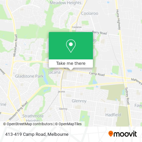 413-419 Camp Road map
