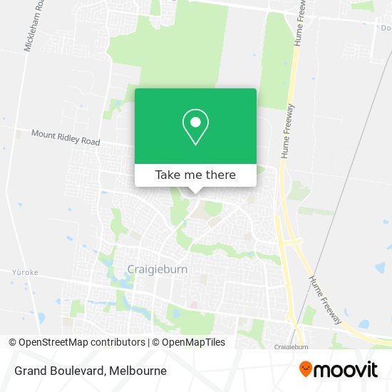 Grand Boulevard map