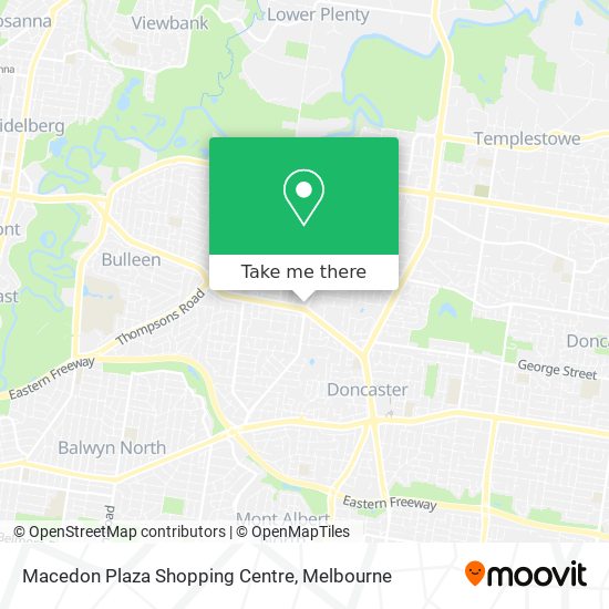 Macedon Plaza Shopping Centre map