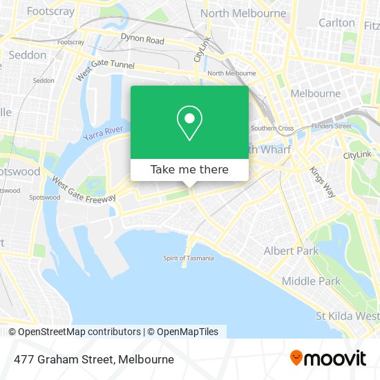 477 Graham Street map