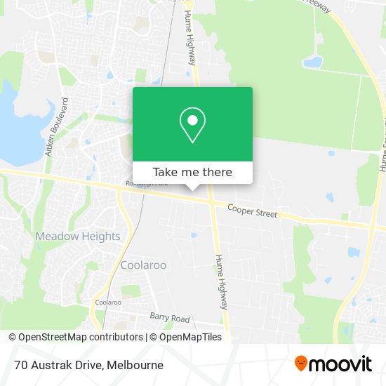 70 Austrak Drive map