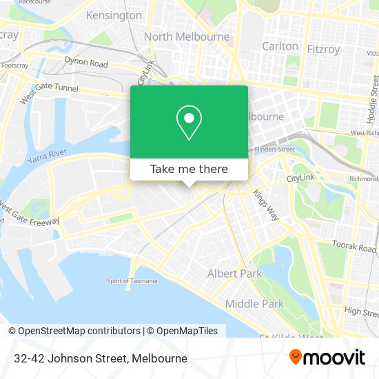 32-42 Johnson Street map