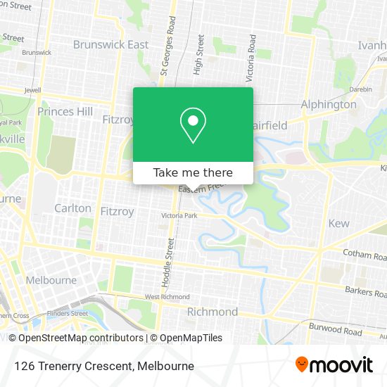 126 Trenerry Crescent map