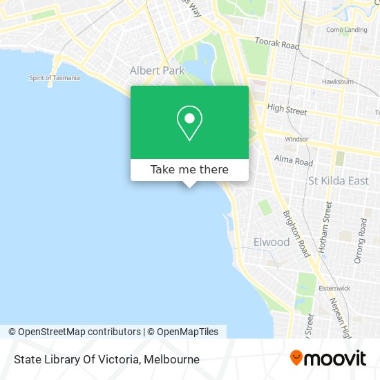 State Library Of Victoria map