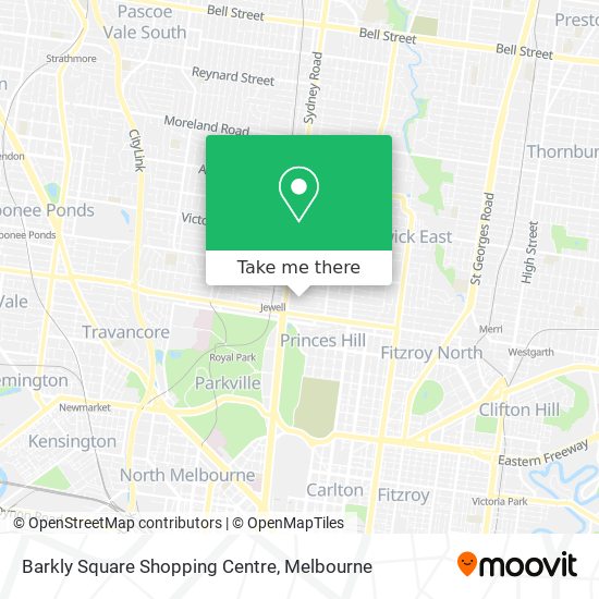 Barkly Square Shopping Centre map
