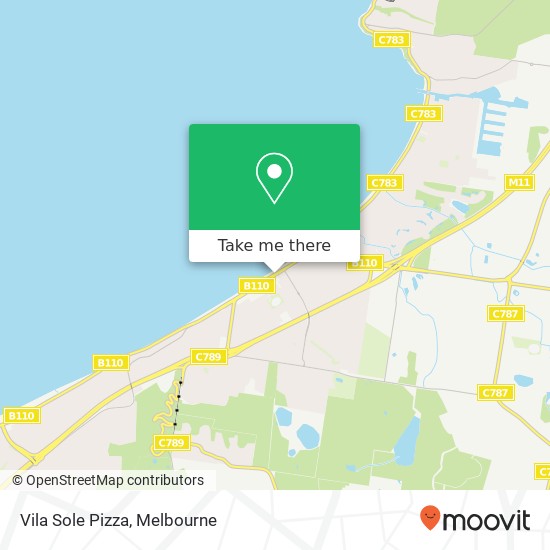 Vila Sole Pizza, Point Nepean Rd Dromana VIC 3936 map