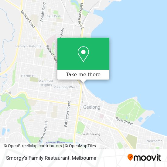 Smorgy's Family Restaurant map
