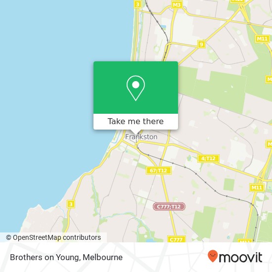 Mapa Brothers on Young, 96 Young St Frankston VIC 3199