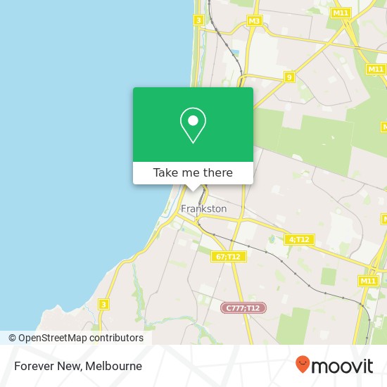 Forever New, Bayside Arc Frankston VIC 3199 map