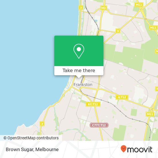 Brown Sugar, 28 Beach St Frankston VIC 3199 map