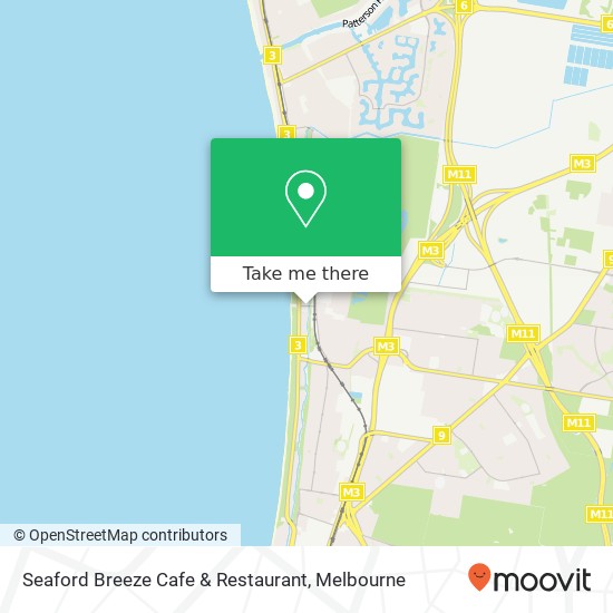 Seaford Breeze Cafe & Restaurant, 16 Station St Seaford VIC 3198 map