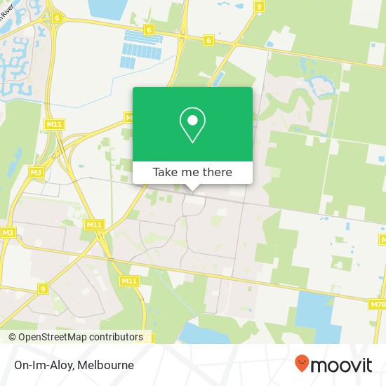 Mapa On-Im-Aloy, 1 Cadles Rd Carrum Downs VIC 3201