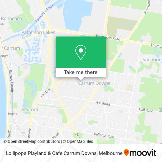 Lollipops Playland & Cafe Carrum Downs map