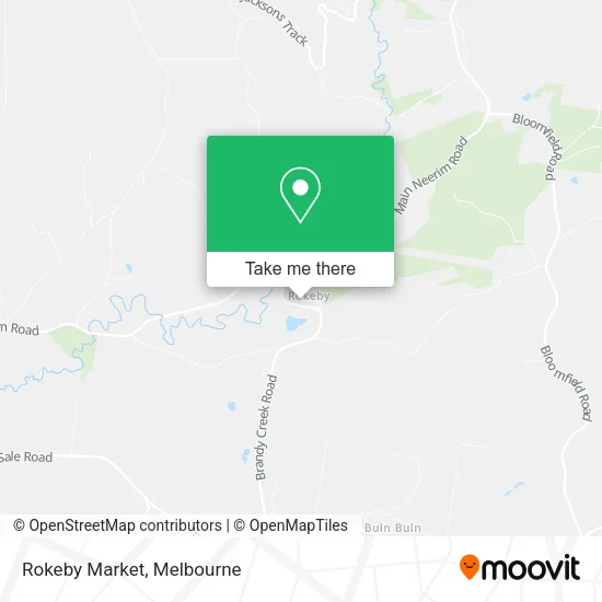 Rokeby Market map