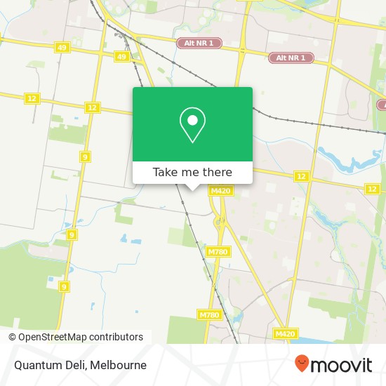 Mapa Quantum Deli, 1 Galli Ct Dandenong South VIC 3175