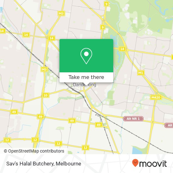 Sav's Halal Butchery, Langhorne St Dandenong VIC 3175 map