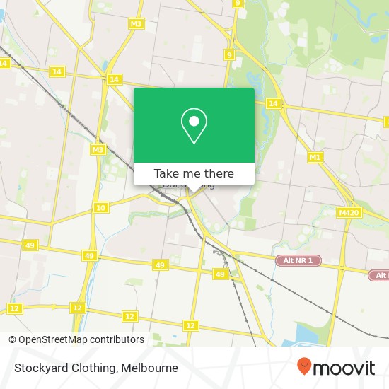 Stockyard Clothing, 147-151 Foster St Dandenong VIC 3175 map