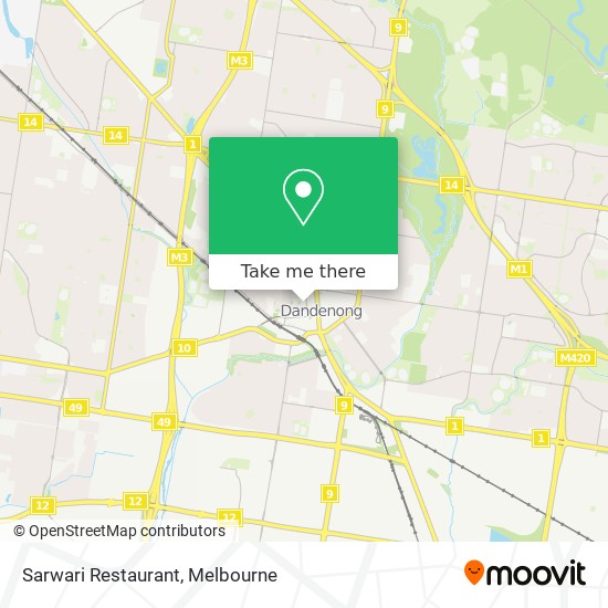 Sarwari Restaurant map