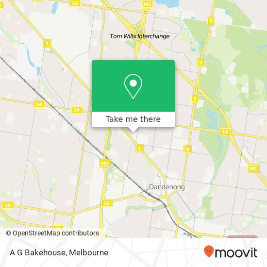 A G Bakehouse, 6-12 Airlie Ave Dandenong VIC 3175 map