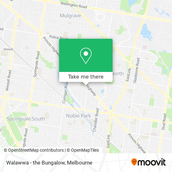 Walawwa - the Bungalow map