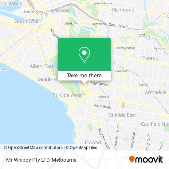 Mr Whippy Pty LTD map