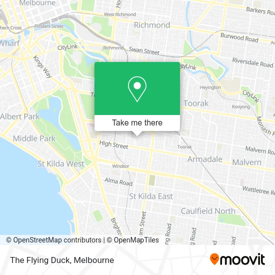 The Flying Duck map