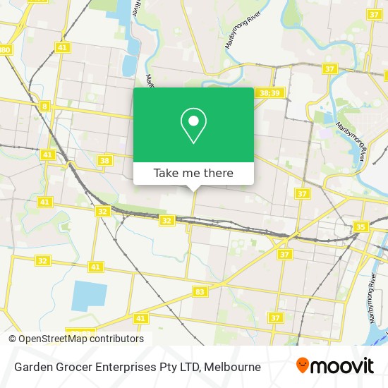 Garden Grocer Enterprises Pty LTD map