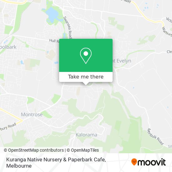 Kuranga Native Nursery & Paperbark Cafe map