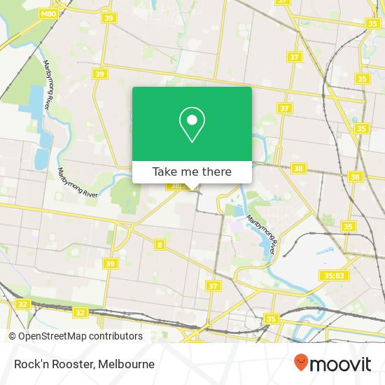 Rock'n Rooster, 9-15 Williamson Rd Maidstone VIC 3012 map