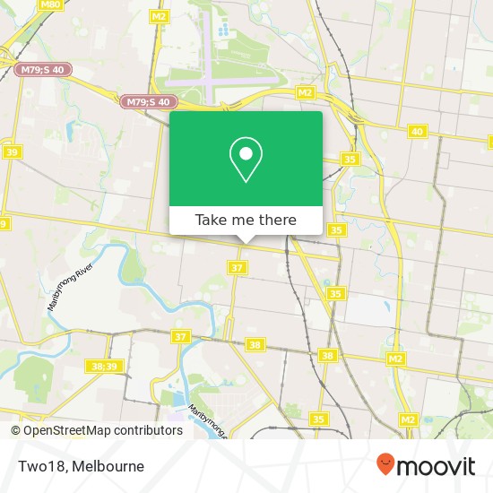 Two18, 218 Buckley St Essendon VIC 3040 map