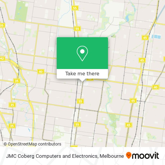 JMC Coberg Computers and Electronics map