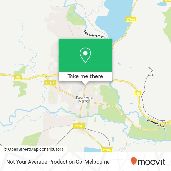 Mapa Not Your Average Production Co