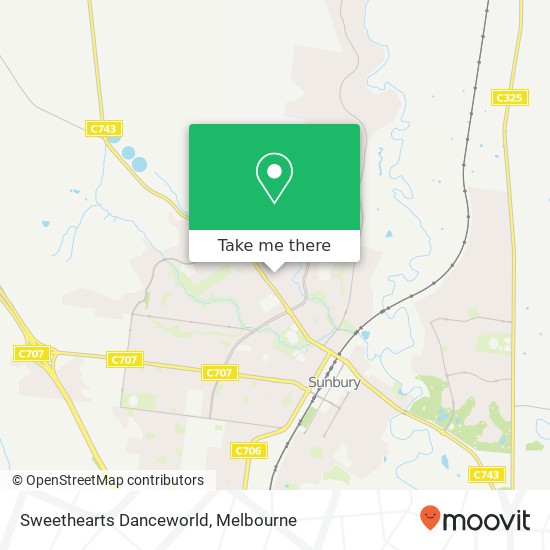 Sweethearts Danceworld, 3 Manfred Ct Sunbury VIC 3429 map