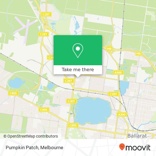 Pumpkin Patch, Wendouree VIC 3355 map