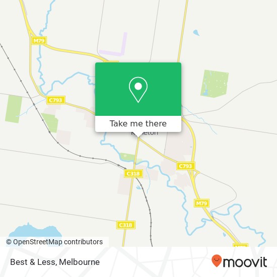 Best & Less, Mollison St Kyneton VIC 3444 map