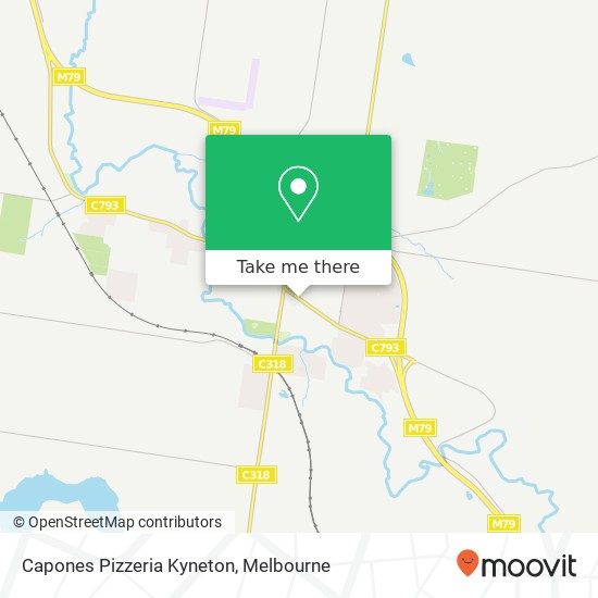 Capones Pizzeria Kyneton, 46 High St Kyneton VIC 3444 map