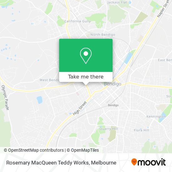 Rosemary MacQueen Teddy Works map