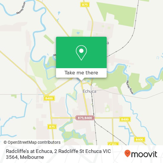 Radcliffe's at Echuca, 2 Radcliffe St Echuca VIC 3564 map