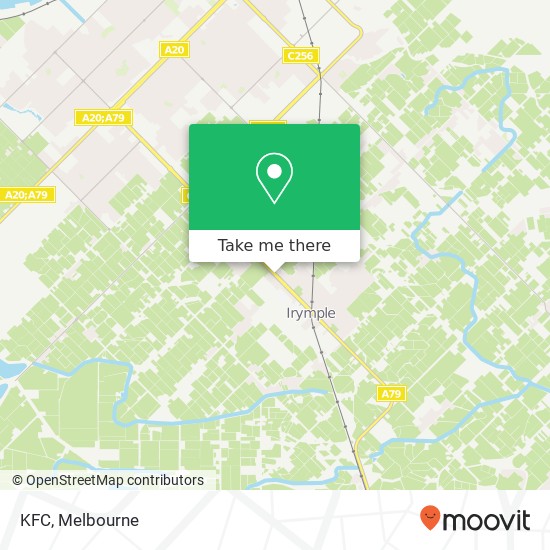 KFC, Fifteenth St Irymple VIC 3498 map