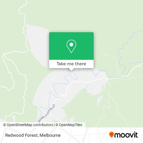 Redwood Forest map