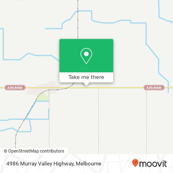 4986 Murray Valley Highway map