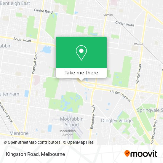 Kingston Road map