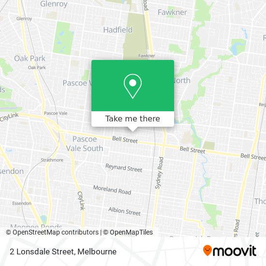 2 Lonsdale Street map