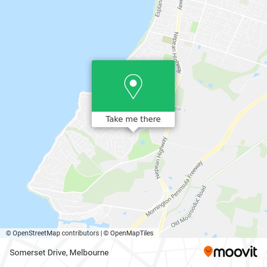 Somerset Drive map